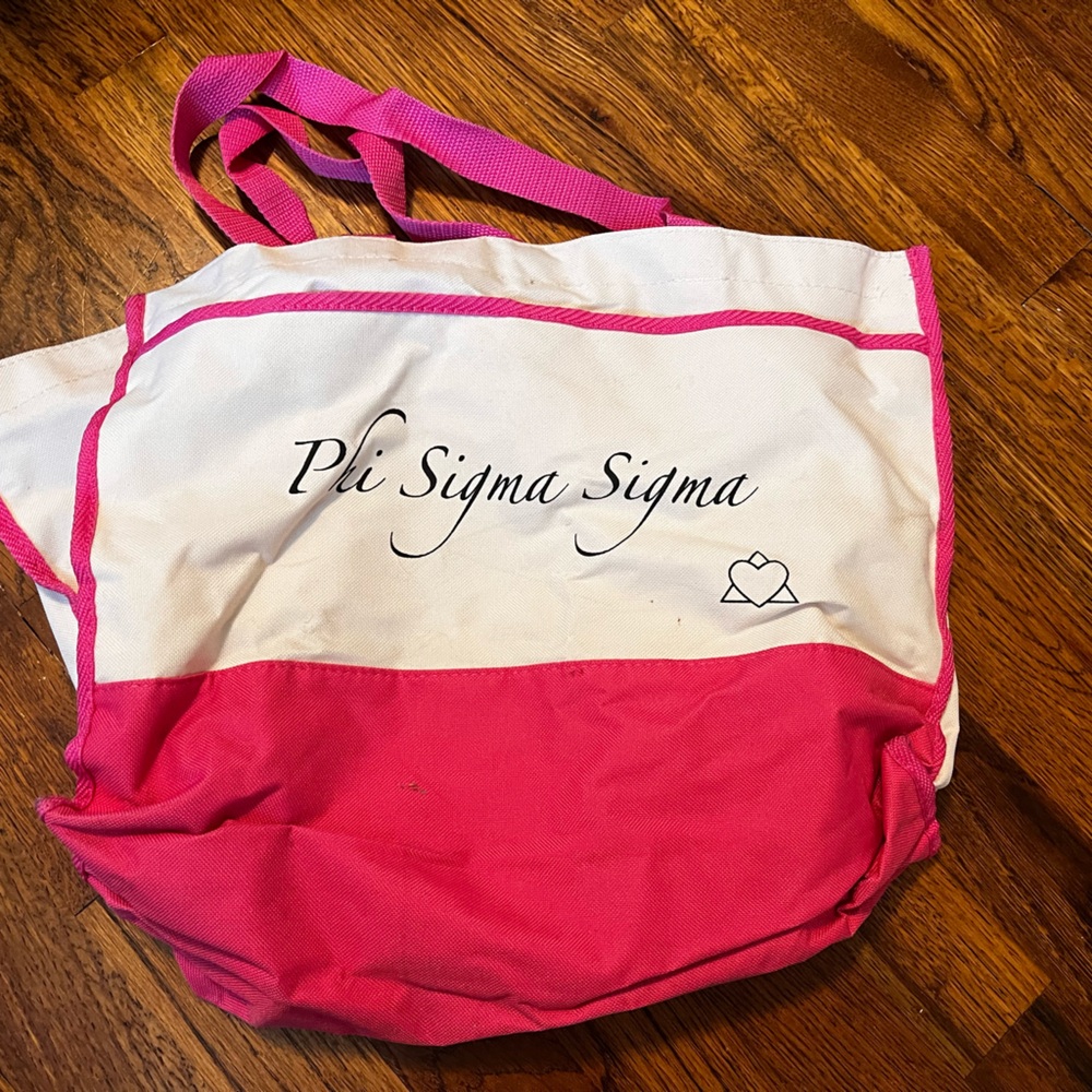 Phi Sigma Sigma Canvas Tote Bag